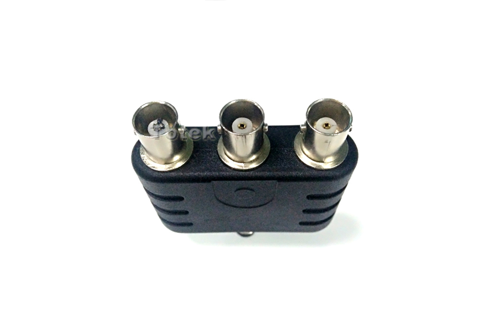 M8 connector 6pin Y type splitter to female BNC for sensor